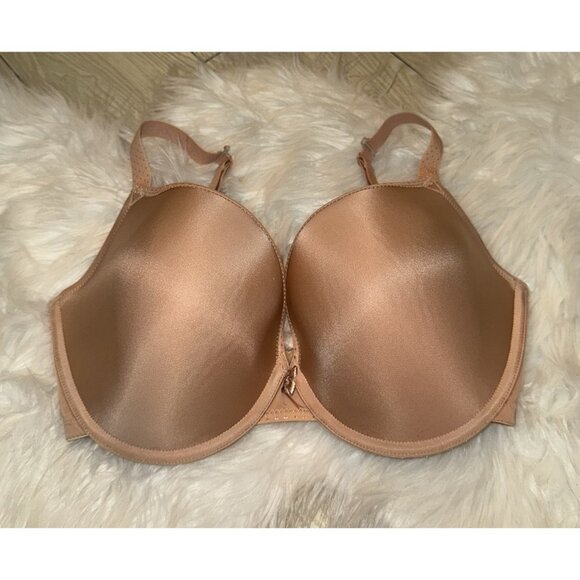 Cleo Panache 9175 Koko Plunge Bra Lined Underwire 34GG Tan New - Picture 2 of 8